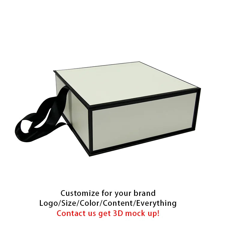 Custom Rigid Gift Boxes with Logo | MOQ 500 | Magnetic Closure
