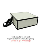 Custom Rigid Gift Boxes with Logo | MOQ 500 | Magnetic Closure