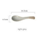 Custom Porcelain Spoons: 30mL, 3mm, BSCI/FDA | Japandi Tableware for Restaurants & Hotels