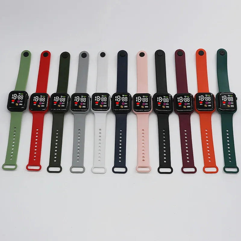 Custom Kids Digital LED Watch with Logo | 6-Day Lead Time