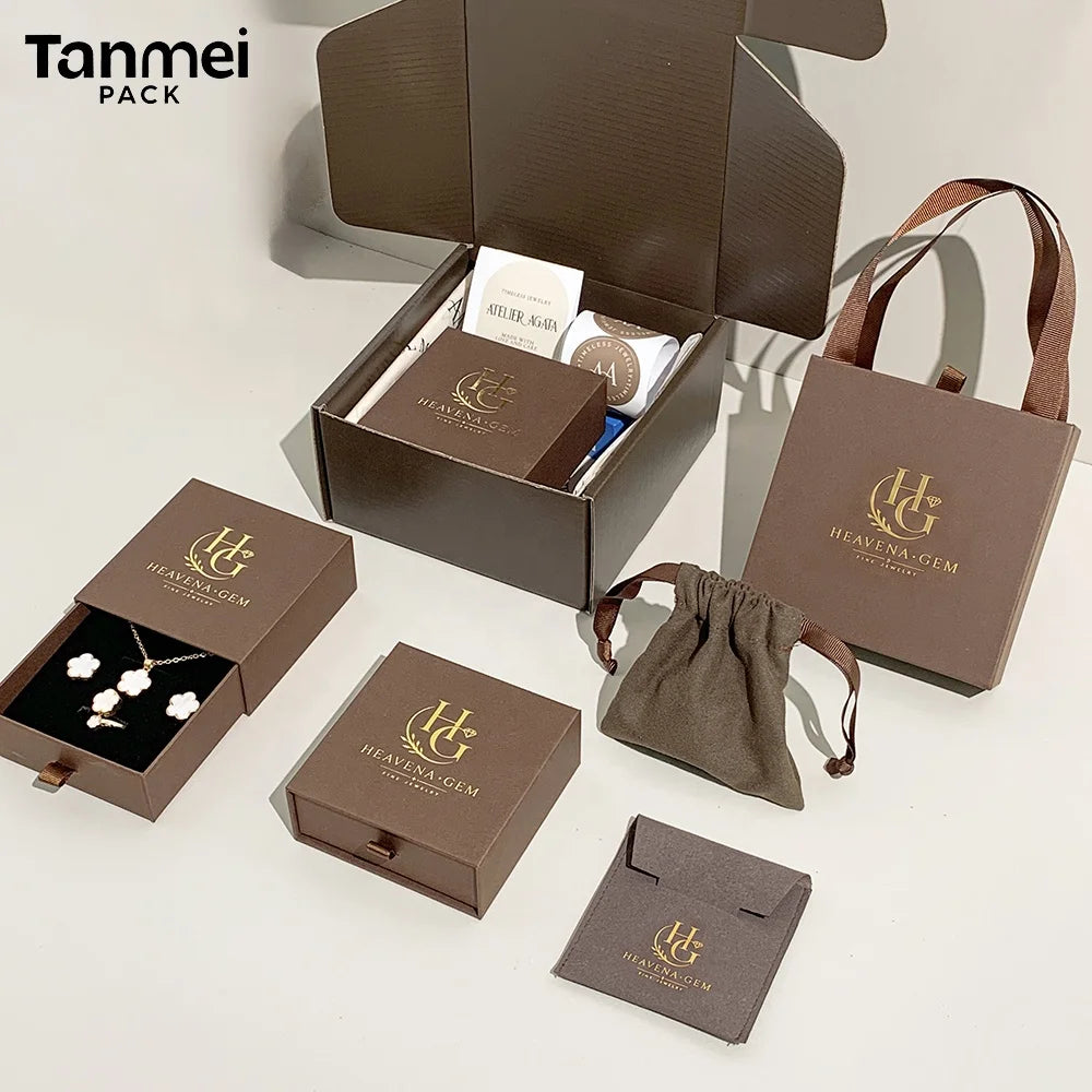Custom Sliding Jewelry Box | Velvet Lining | 100 MOQ | 15-Day Lead