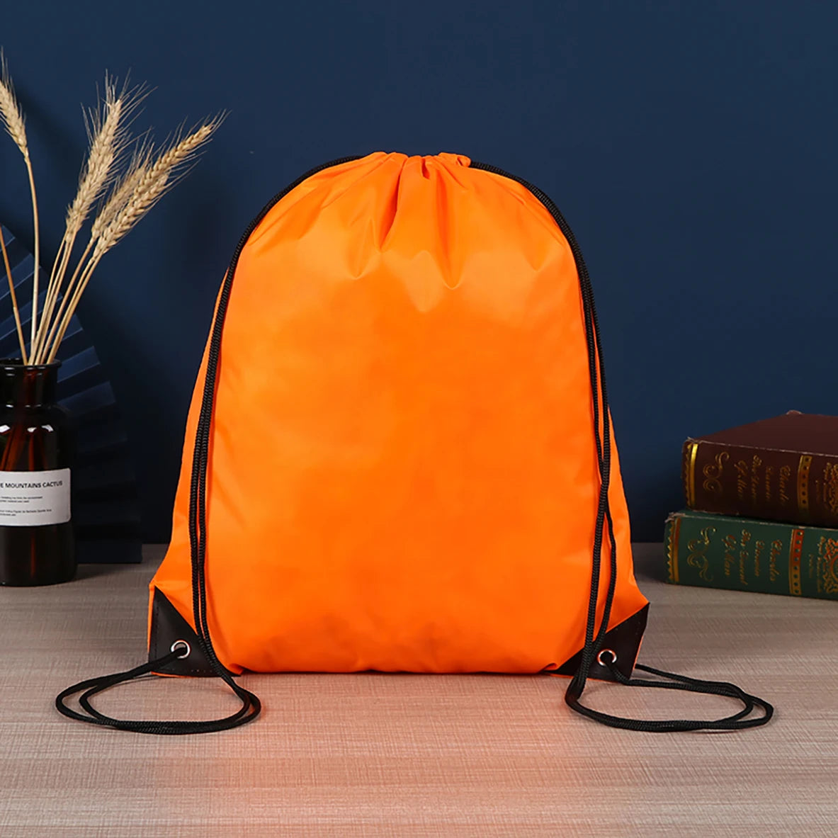 Custom Polyester Drawstring Bag | Promotional Gym Backpack