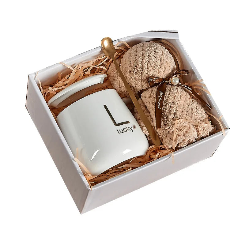 Custom Ceramic Mugs: 40 MOQ, 7-Day Lead, BPA-Free | 301-400ml Drinkware with Lid & Gift Box