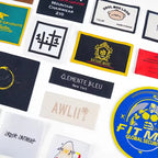 End Fold Woven Garment Labels | OEKO-TEX, BSCI, GRS Certified | 100 MOQ | Custom Logo