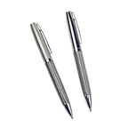 Stainless Steel Promotional Pens: 500 MOQ, 25-Day Lead, 1.0mm | Laser Engraved Ballpoint Gifts