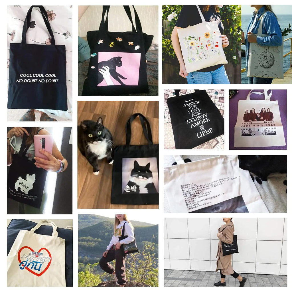 Custom Canvas Tote Bags with Logo | 10 MOQ Heavy-Duty Wholesale