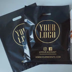 Custom Die Cut Plastic Shopping Bags | LDPE/HDPE with Gravure Printing, Wholesale