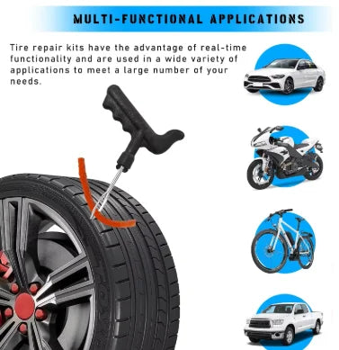 8PCS Custom Tire Repair Kit with Logo | MOQ 1 pc