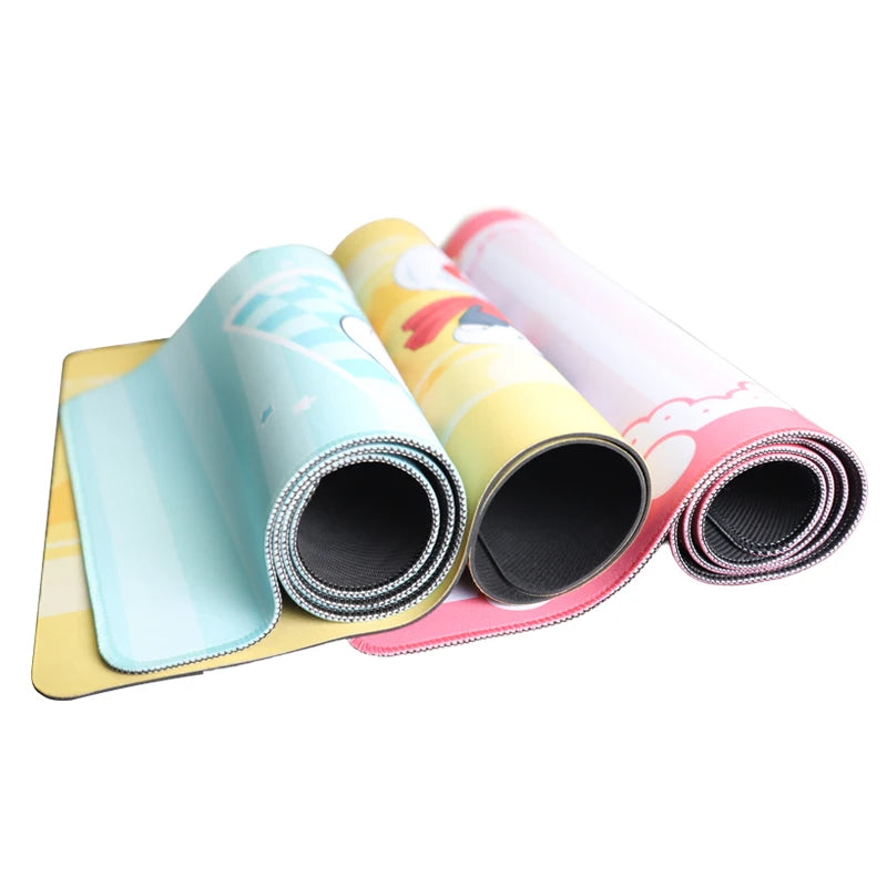 Custom Sublimation Desk Mats: 2 MOQ, 5-Day Lead, Multiple Sizes | Gaming & Office Mouse Pads