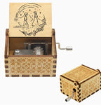 Wooden Hand-Cranked Music Box | Howl's Moving Castle | 10 MOQ | Custom