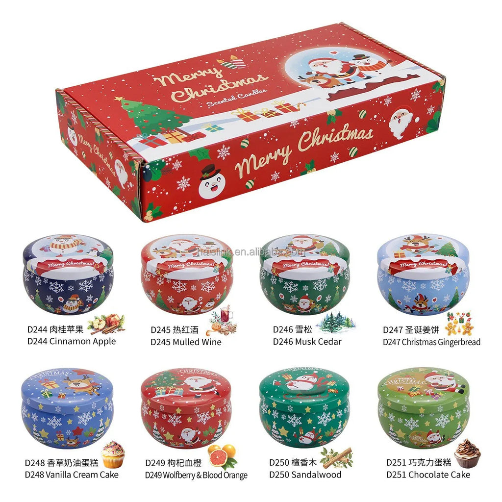Soy Wax Candle Sets | Private Label | MOQ 18 Sets | Wholesale