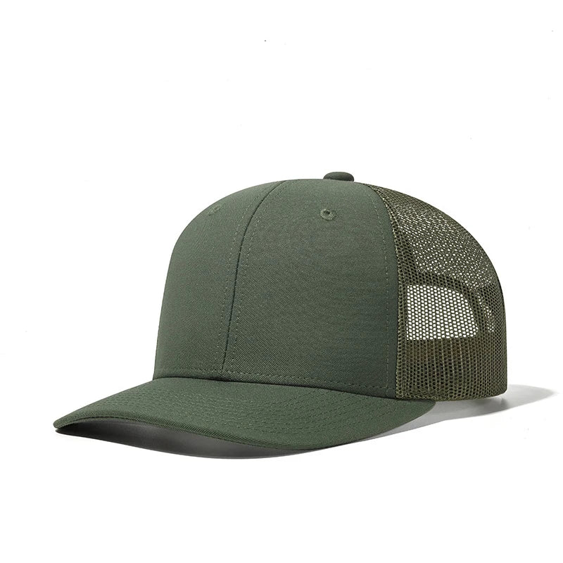 Custom Richardson 112 Trucker Hat | Leather Patch Cap MOQ 50