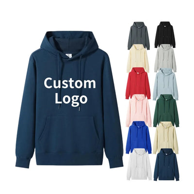 300 GSM Cotton Hoodie for Custom Logo Printing