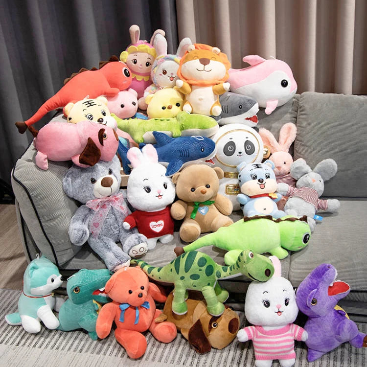 Wholesale Plush Toys for Claw Machines | 10cm 20cm 25cm MOQ 500