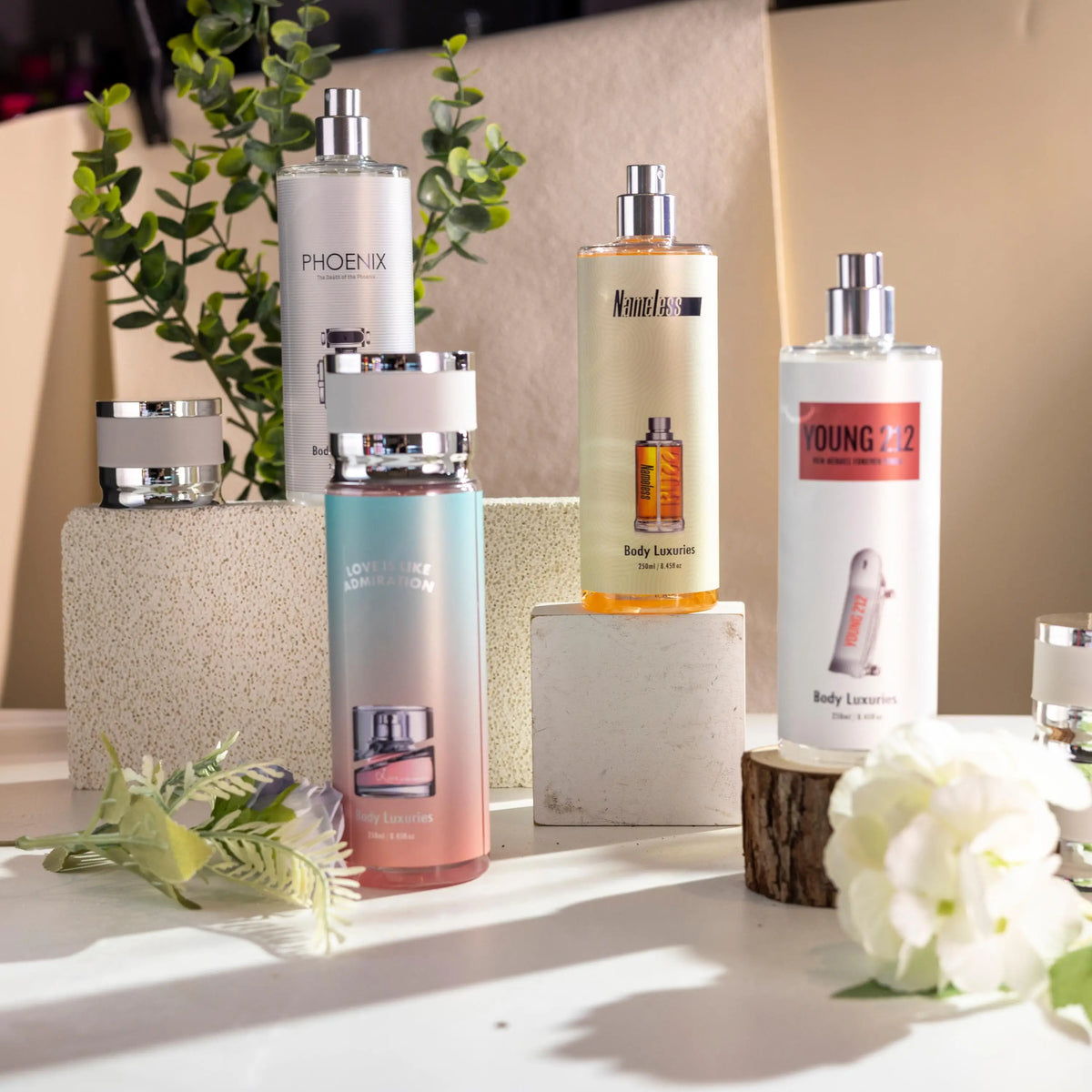 Custom OEM Body Splash Fragrance Mist | MOQ 5000 Pcs