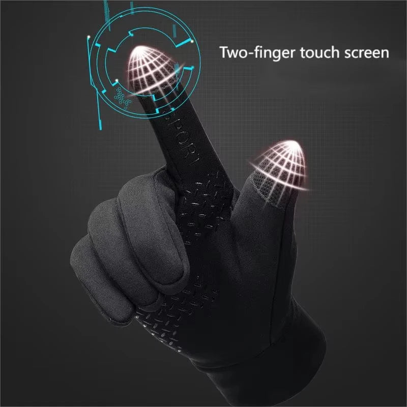Custom Winter Touch Screen Gloves with Logo | Cycling Liners MOQ 100