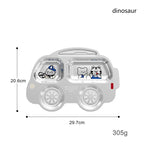 304 Stainless Steel Kids Divided Plate | 20x15cm | Dishwasher Safe | Custom