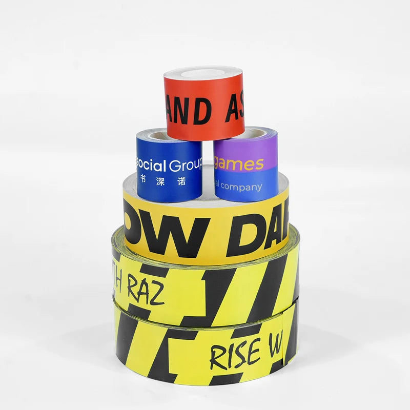 Custom Security Tape Tamper Evident | ISO 9001 MOQ 500 Rolls