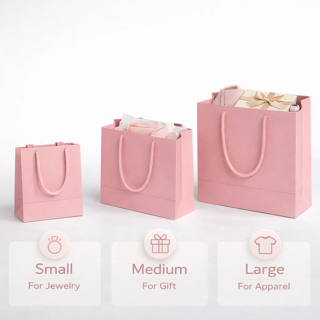 Custom Paper Shopping Bags | Kraft Boutique Retail Bags