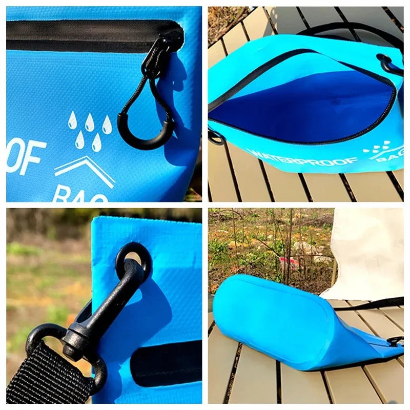 Custom 500D PVC Dry Bag: 1,000 MOQ, 15-Day Production | Waterproof Travel & Swimming Bags