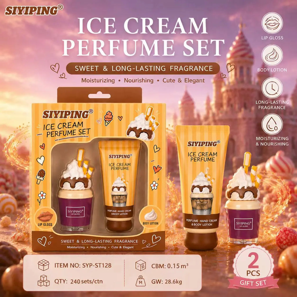 Custom Ice Cream Perfume 2 MOQ | Private Label Eau De Parfum Spray
