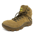 Custom Steel Toe Safety Boots Wholesale | Non-slip PU Rubber Sole Work Shoes