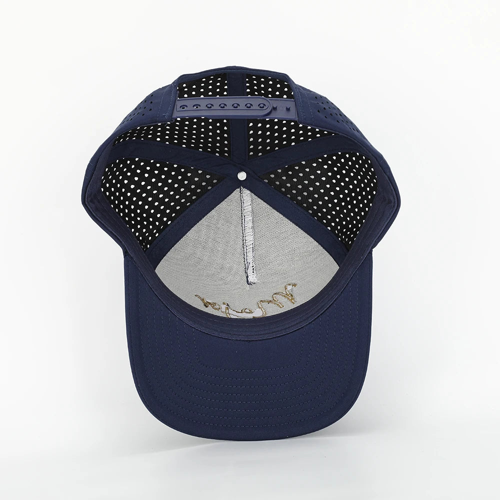 Custom 5 Panel Baseball Hat | Embroidered Logo Laser Cut MOQ 50