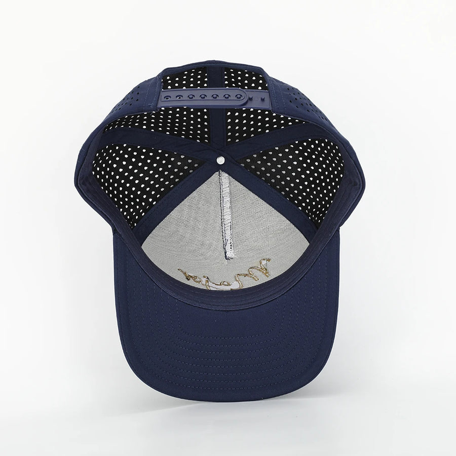 Custom 5 Panel Baseball Hat | Embroidered Logo Laser Cut MOQ 50