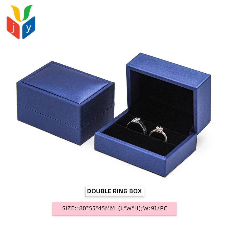 Custom PU Leather Jewelry Boxes with Logo | MOQ 100