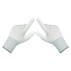 Knitted Polyester Mechanical Construction Gloves Customizable Safety Work Gloves