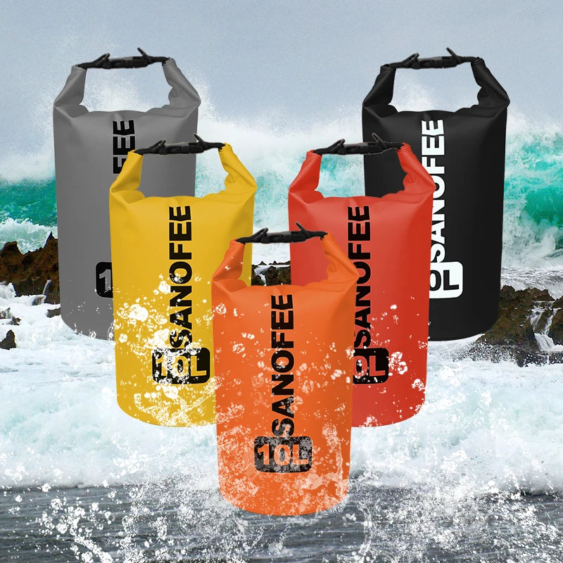 Custom Waterproof Dry Bag 500D PVC | 200 MOQ for Outdoor Retail & Promotions