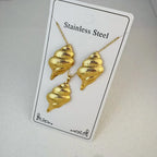 Custom 18K Gold Plated Stainless Steel Jewelry Set | MOQ 2