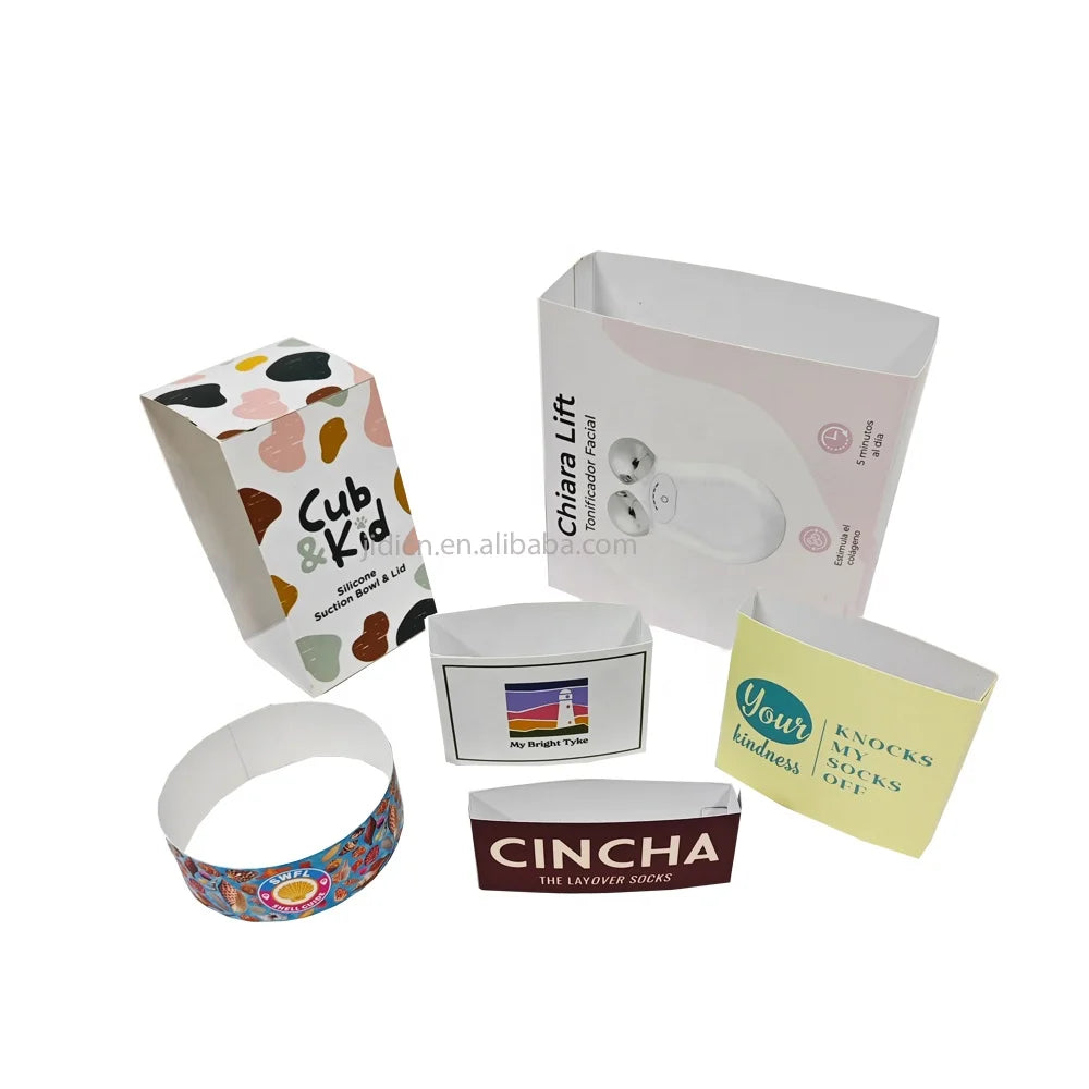 Custom Packaging Sleeves with Logo | MOQ 100 | 5-Day Lead