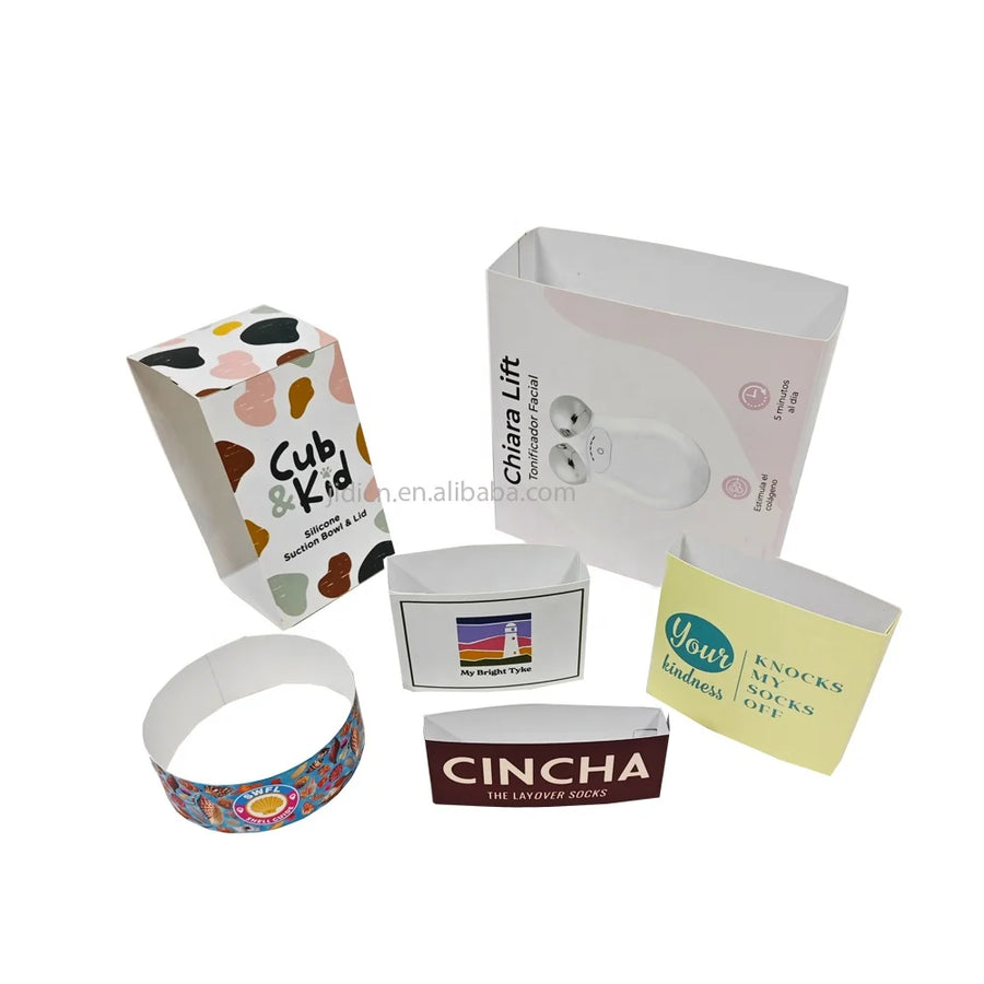 Custom Packaging Sleeves with Logo | MOQ 100 | 5-Day Lead