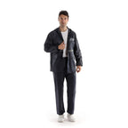 Custom Rainsuit with Pants 170T Polyester PVC | Waterproof Outdoor Rainwear for Camping & Tours | Bulk Wholesale