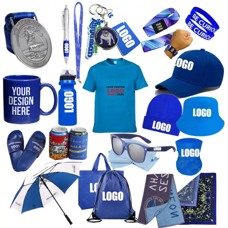 Custom Merchandise Bundle with Logo for Business Campaigns and Group Activities