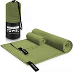 Custom Microfiber Sport Towel with Logo | Quick-Dry, 200gsm, 50 MOQ, 6 Sizes