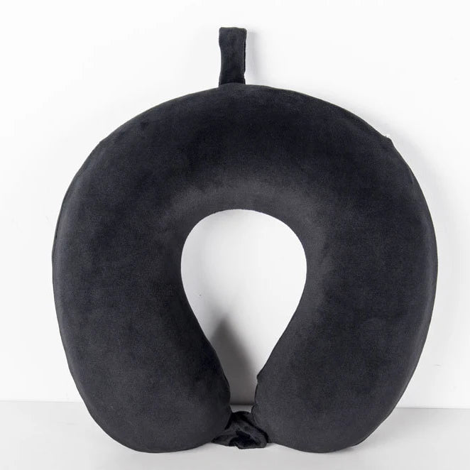 Custom Slow Rebound Memory Foam U Shaped Neck Travel Pillow