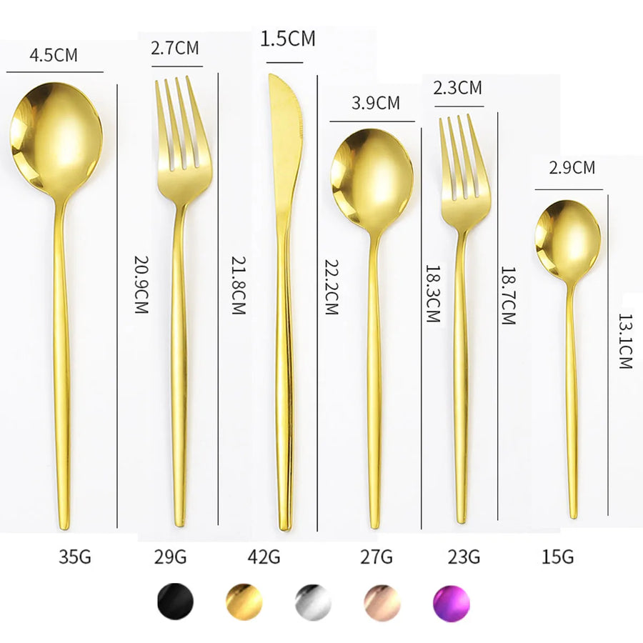 Forged Flatware Sets 1 set | LFGB Certified