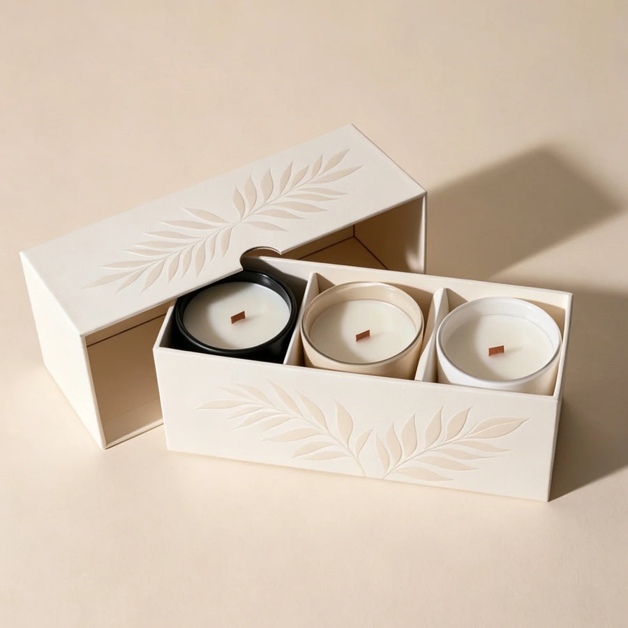 Custom Gift Box with Logo | Recycled Rigid Box | MOQ 500
