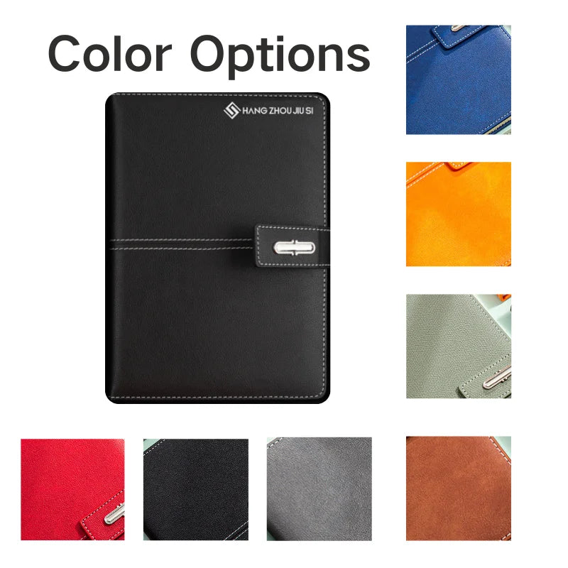 Premium Corporate Gift Set | PU Leather Notebook + Tumbler | 100 MOQ