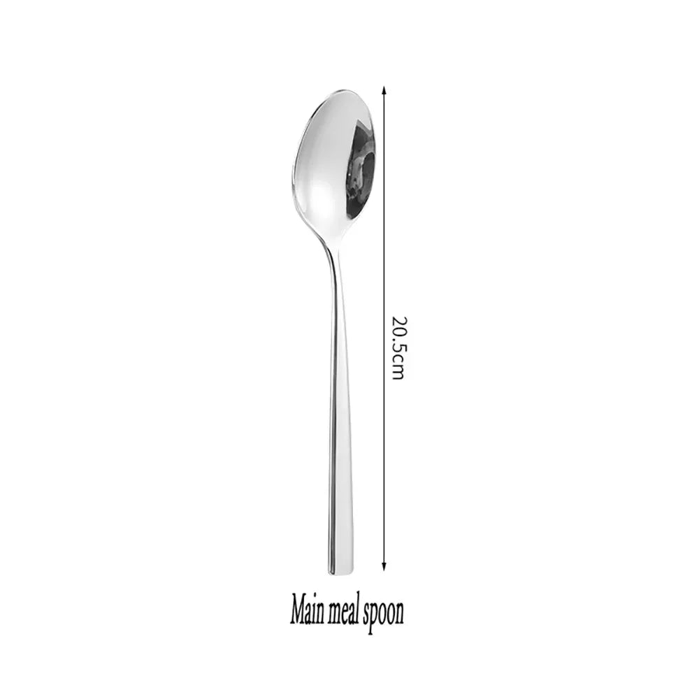 Custom Engraved 304 Stainless Steel Flatware | MOQ 50 Pieces