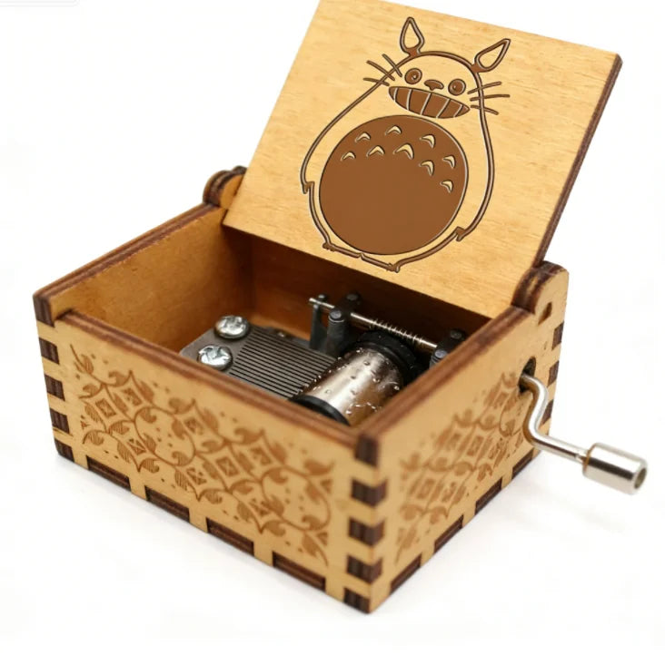 Custom Wooden Music Boxes with Logo – 10 MOQ, 18-Second Play