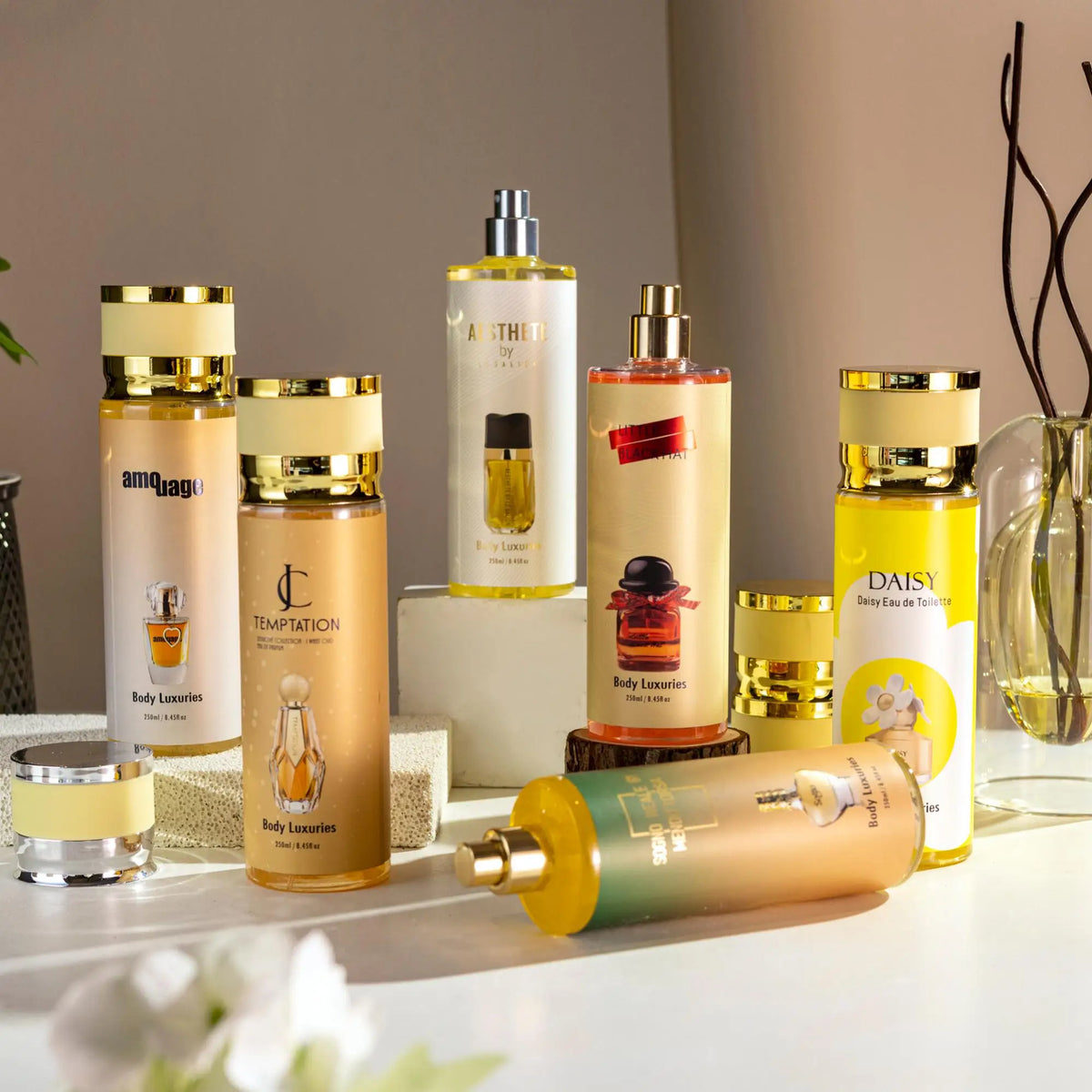 Custom OEM Body Splash Fragrance Mist | MOQ 5000 Pcs