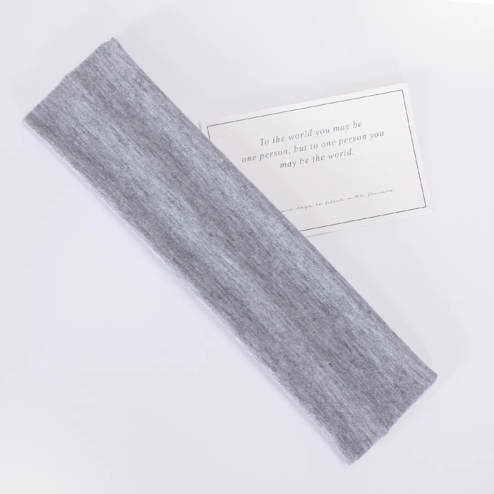 Custom Sports Headbands 7cm | Cotton-Spandex with Logo MOQ 1,000