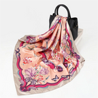 Personalized Silk Satin Scarves | 2-Piece MOQ & 3-7 Day Lead Time | 46 Colors | OEM Manufacture