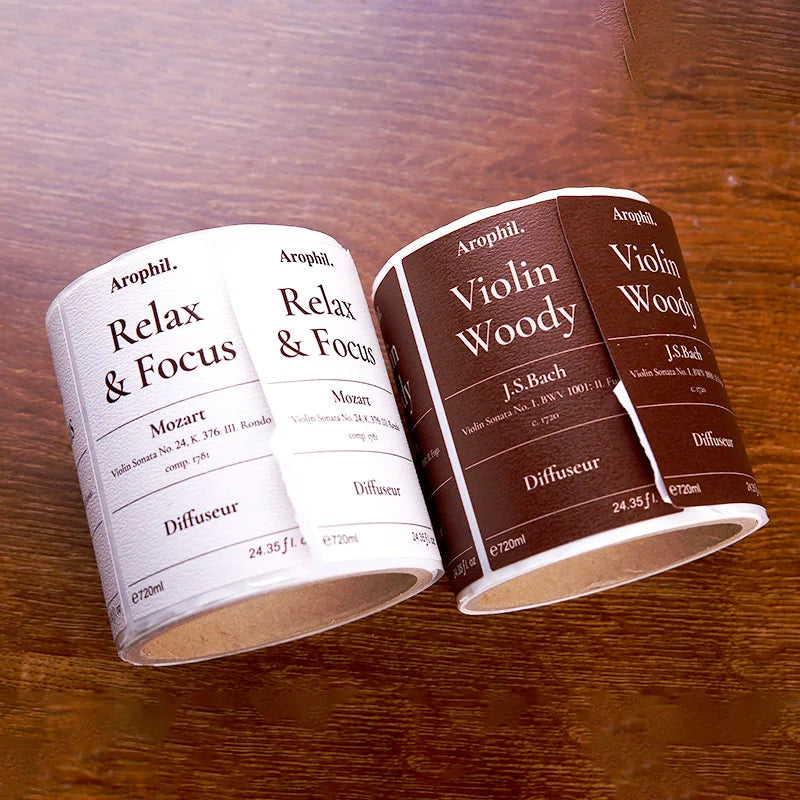 Custom Waterproof Bottle Labels — Digital Printing, 1,000 Pcs MOQ, 25+ Finishes