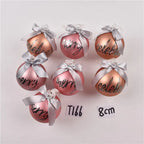 Custom Glass Baubles 100 pcs | BSCI Certified