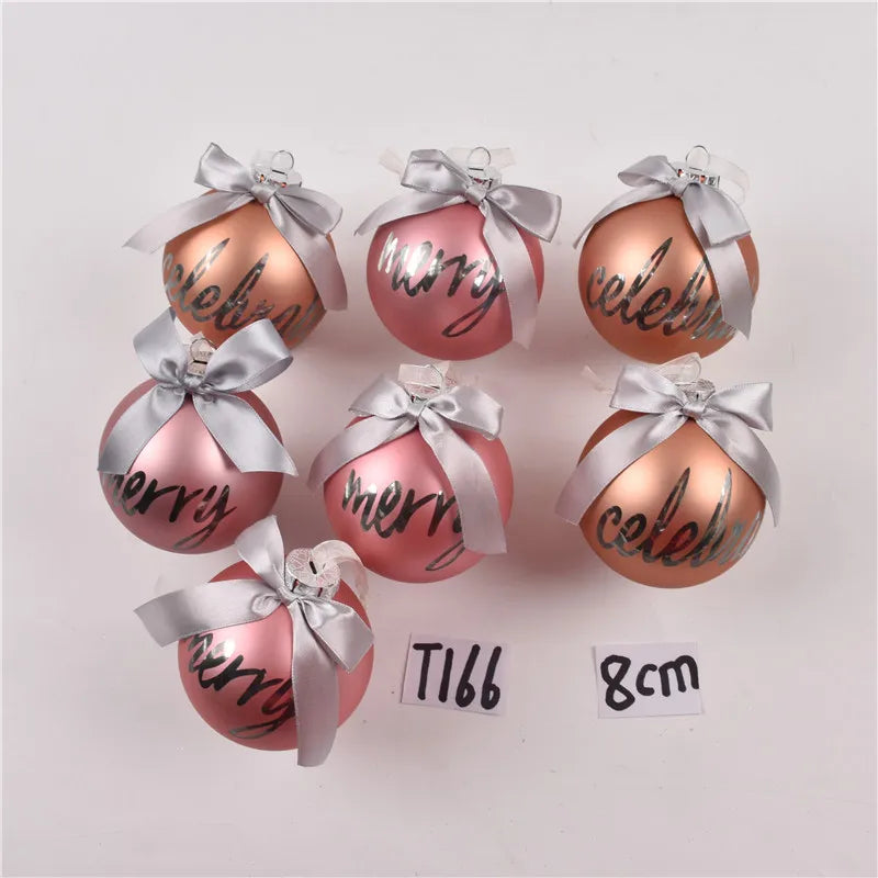 Custom Glass Baubles 100 pcs | BSCI Certified