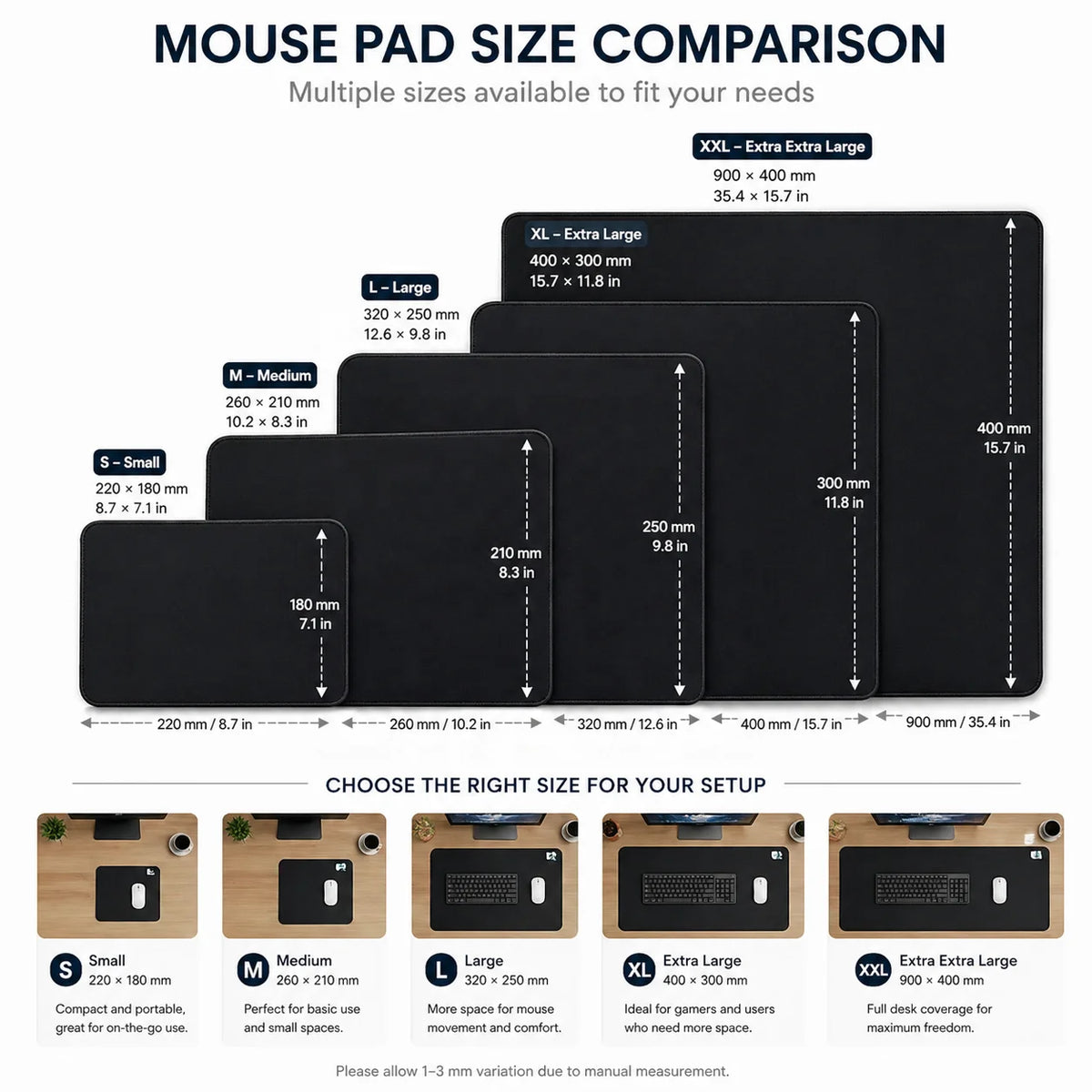 Custom Mouse Pad with Logo | Wholesale | MOQ 200
